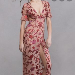 For love and lemons saffron maxi size xs